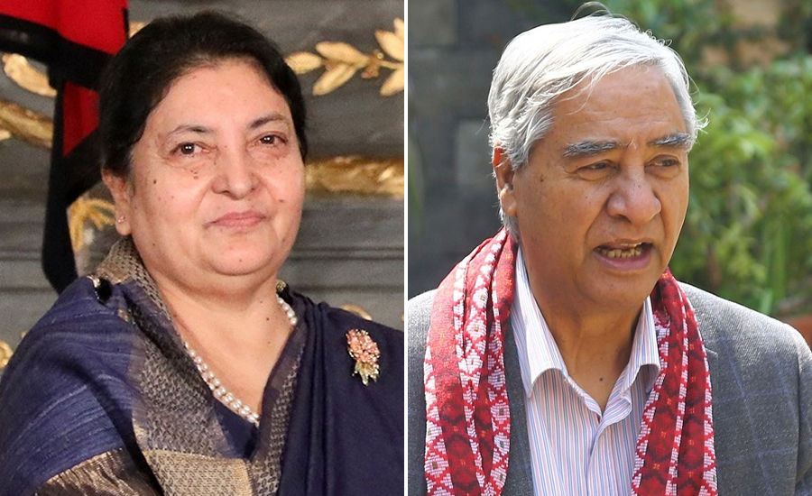 राष्ट्रपति र प्रधानमन्त्रीबीच छलफल 